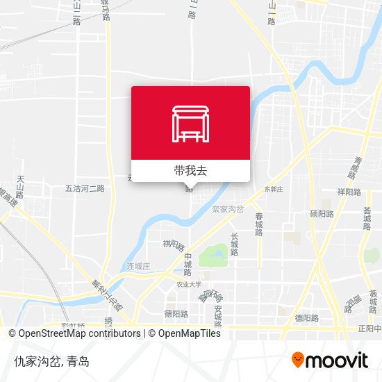 仇家沟岔地图