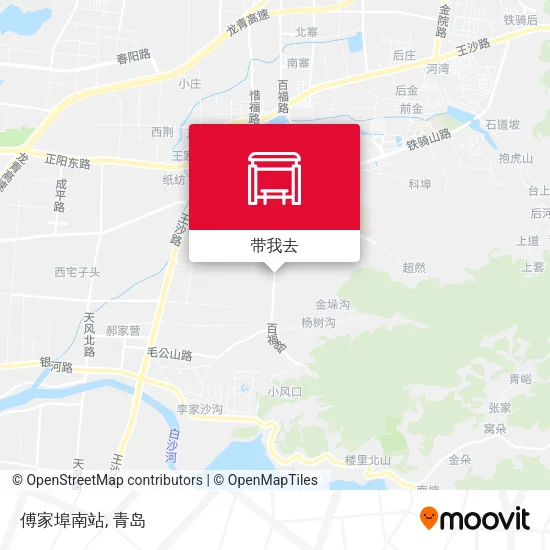 傅家埠南站地图