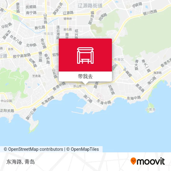 东海路地图