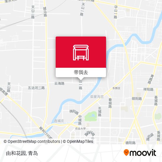 由和花园地图