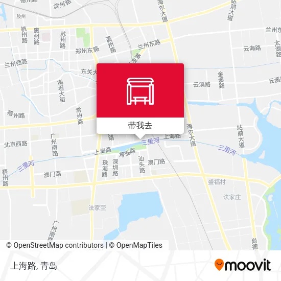 上海路地图