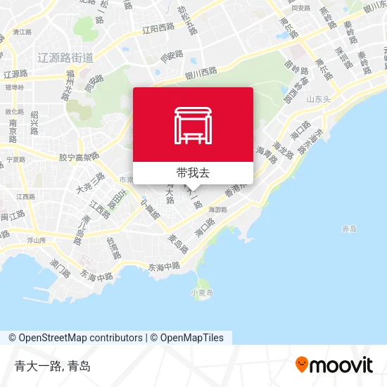 青大一路地图