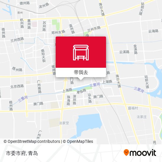 市委市府地图