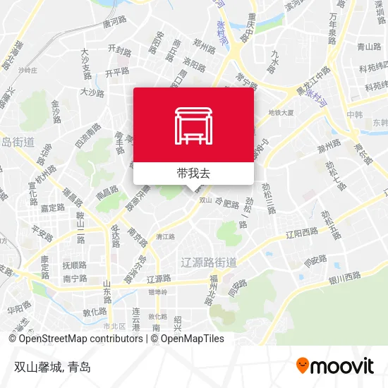 双山馨城地图