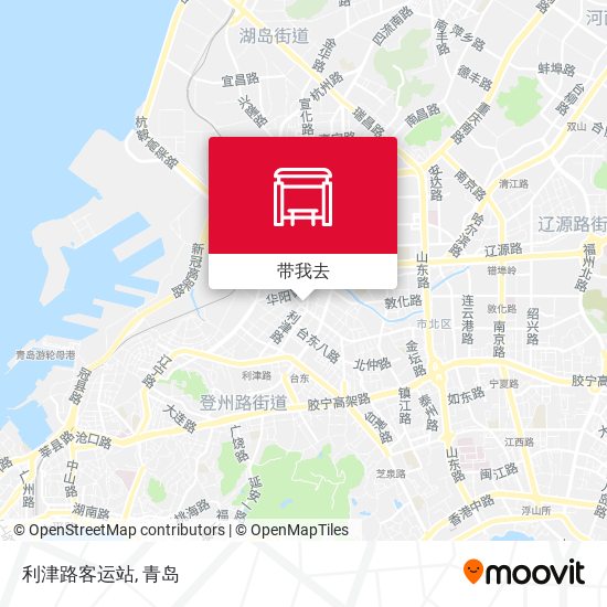 利津路客运站地图