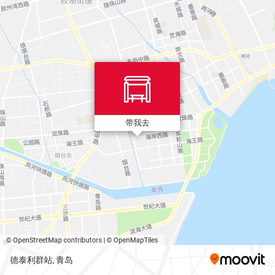 德泰利群站地图