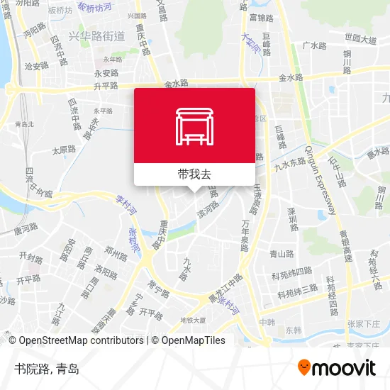 书院路地图