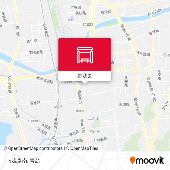 南流路南地图