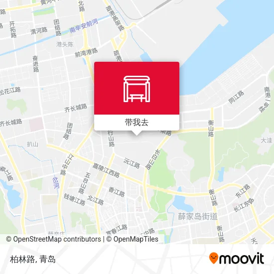 柏林路地图
