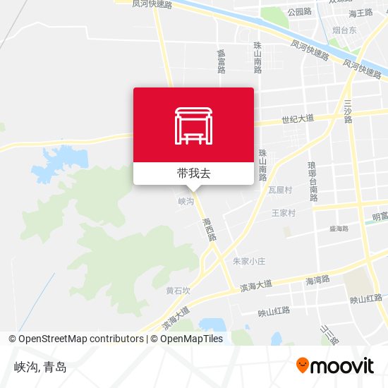 峡沟地图