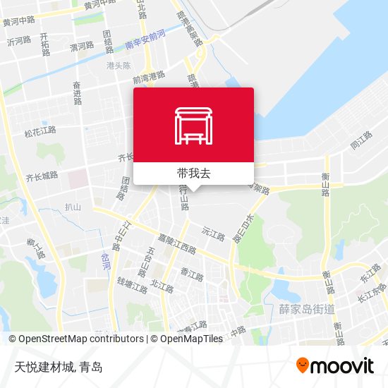 天悦建材城地图