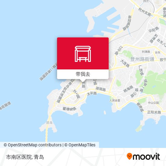 市南区医院地图