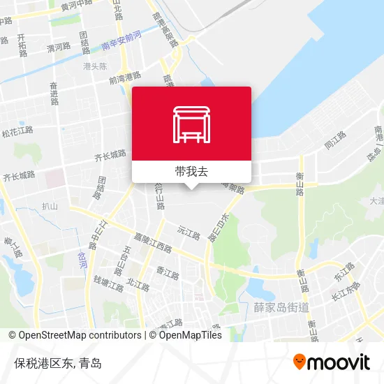 保税港区东地图