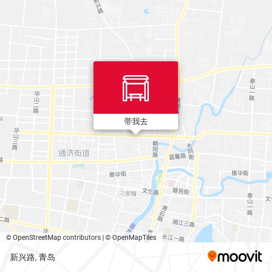 新兴路地图