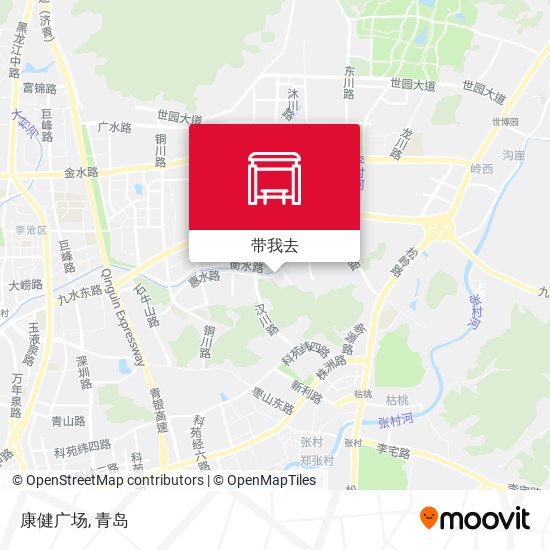 康健广场地图