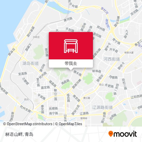 林语山畔地图
