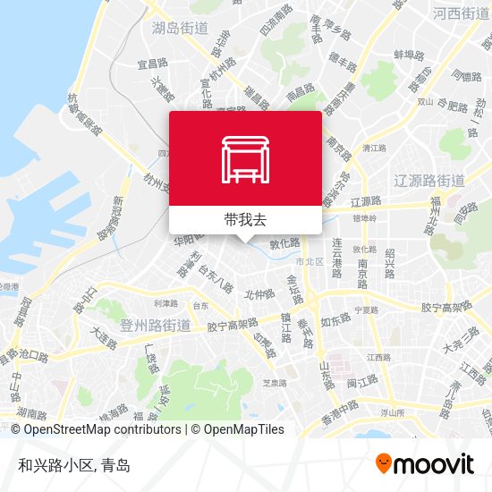 和兴路小区地图