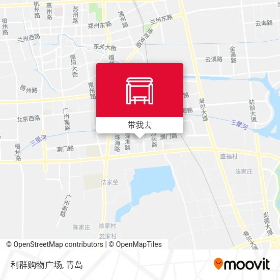 利群购物广场地图