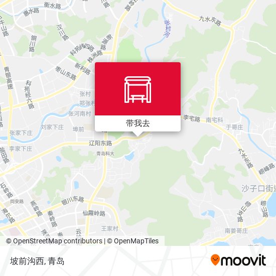 坡前沟西地图