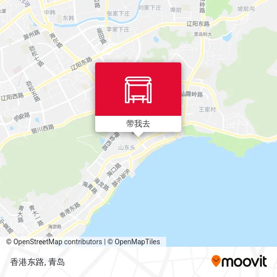 香港东路地图