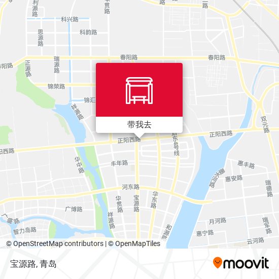 宝源路地图