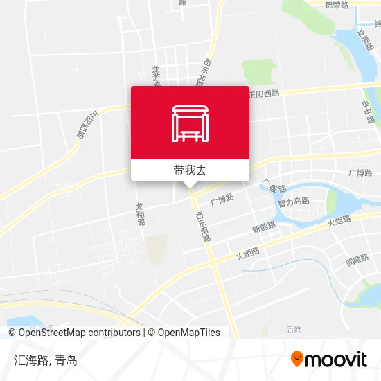 汇海路地图