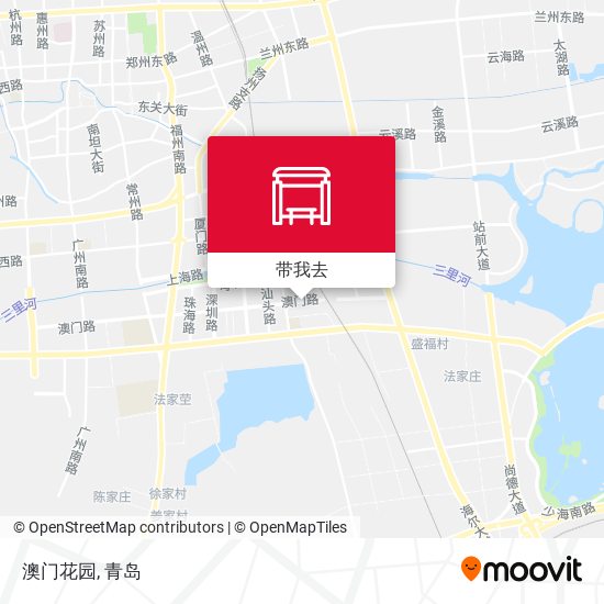 澳门花园地图