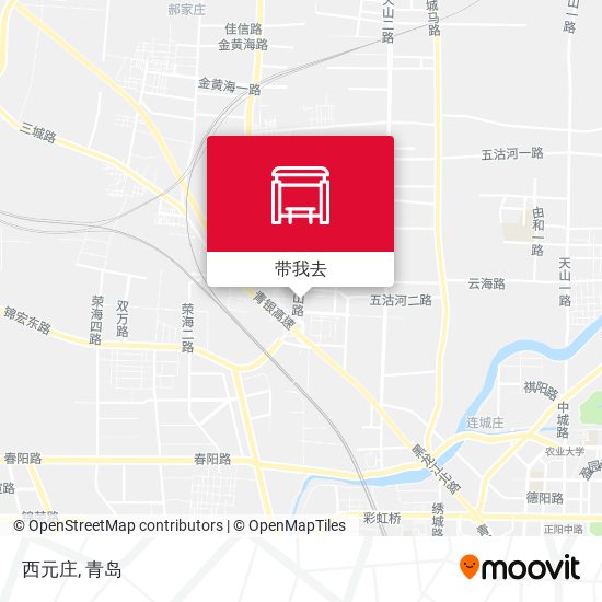西元庄地图