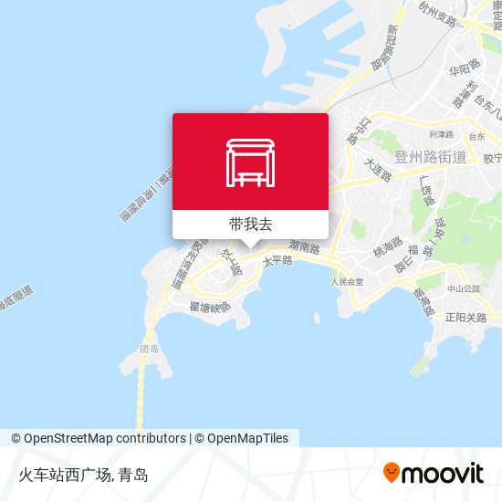 火车站西广场地图