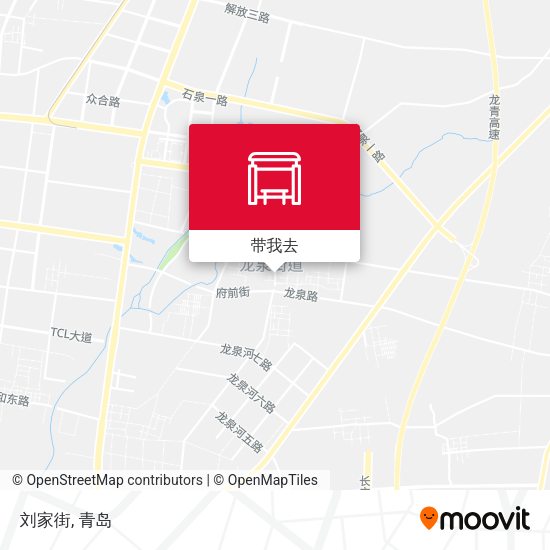 刘家街地图