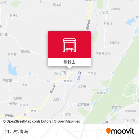 河北村地图