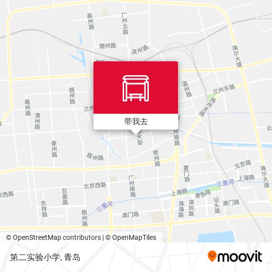 第二实验小学地图
