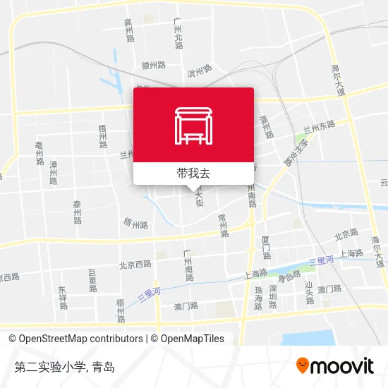 第二实验小学地图