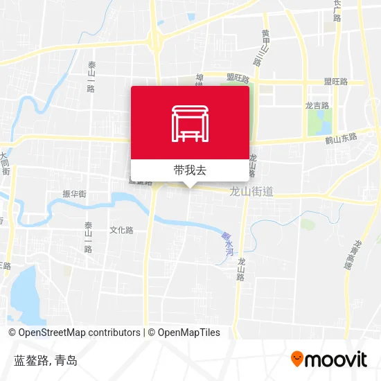 蓝鳌路地图