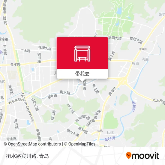 衡水路宾川路地图
