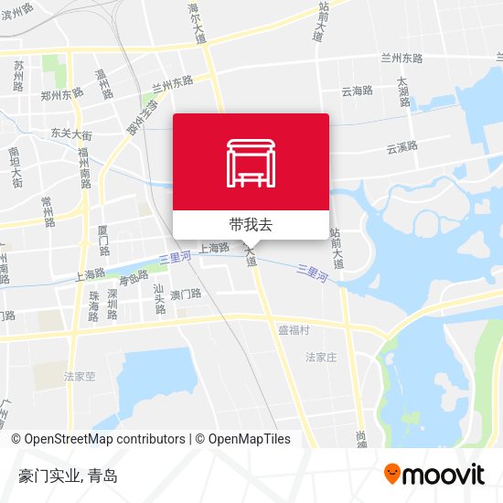 豪门实业地图