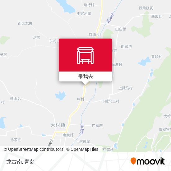 龙古南地图