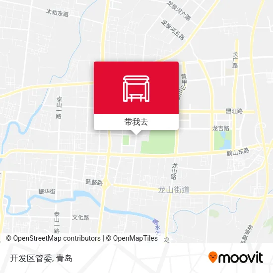 开发区管委地图
