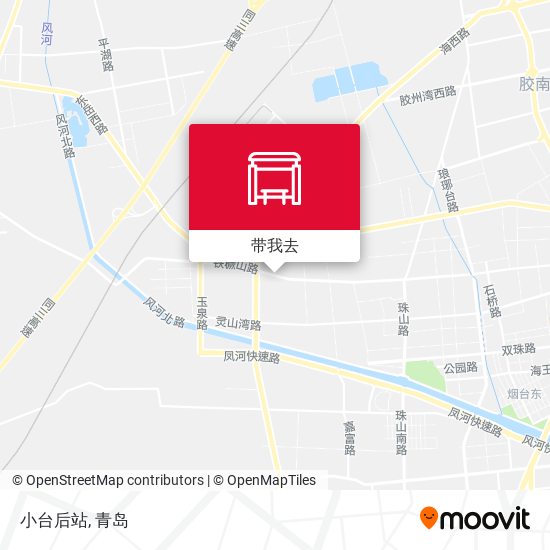 小台后站地图