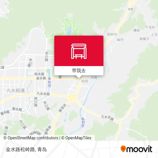 金水路松岭路地图