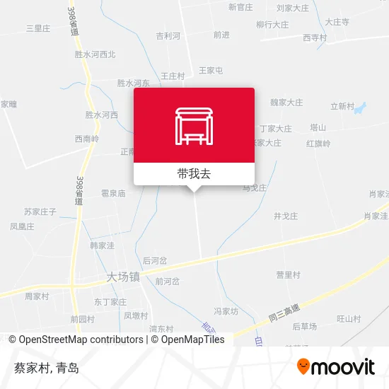 蔡家村地图