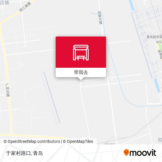 于家村路口地图