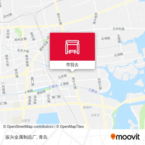 振兴金属制品厂地图