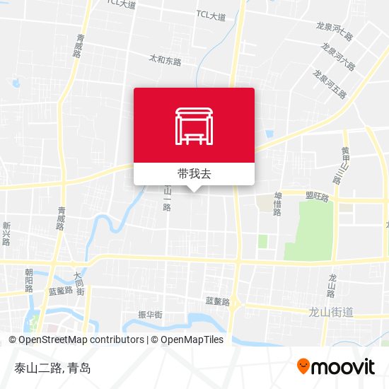 泰山二路地图
