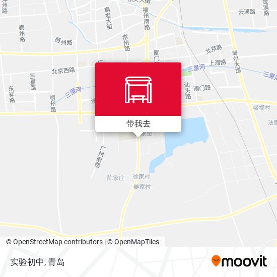 实验初中地图