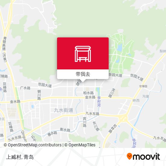上臧村地图