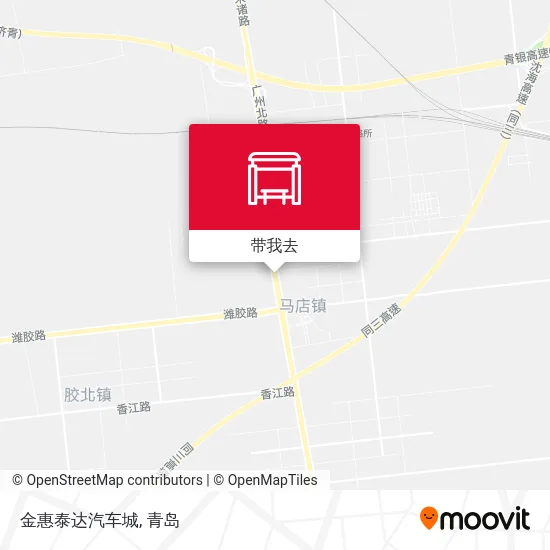 金惠泰达汽车城地图