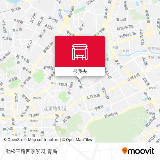 劲松三路四季景园地图
