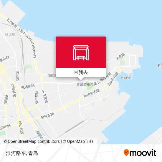 淮河路东地图