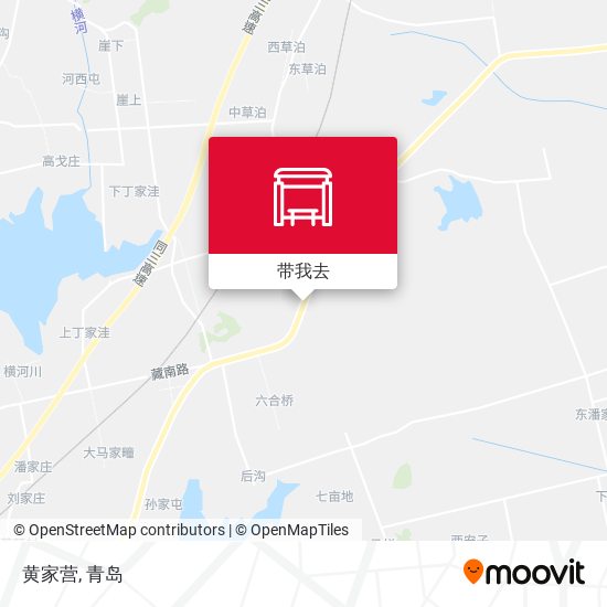 黄家营地图